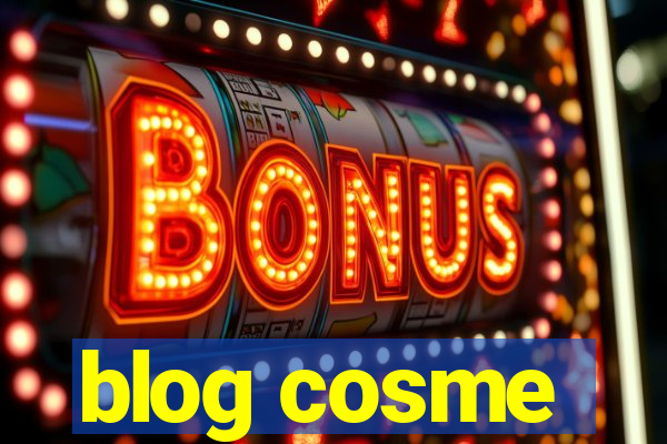 blog cosme